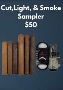 Cut,Light, & Smoke Sampler